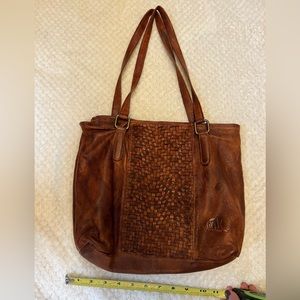 Faux leather bag